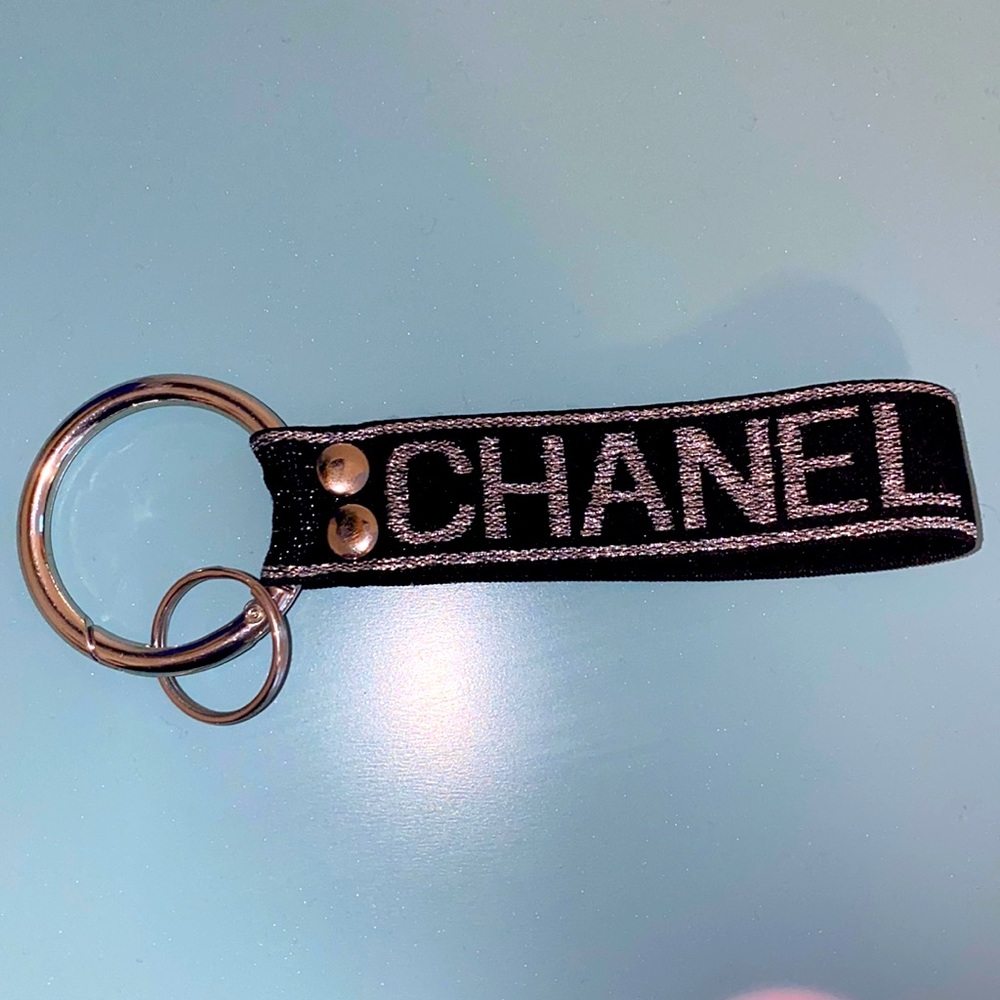 Glittery Chanel Key Chain